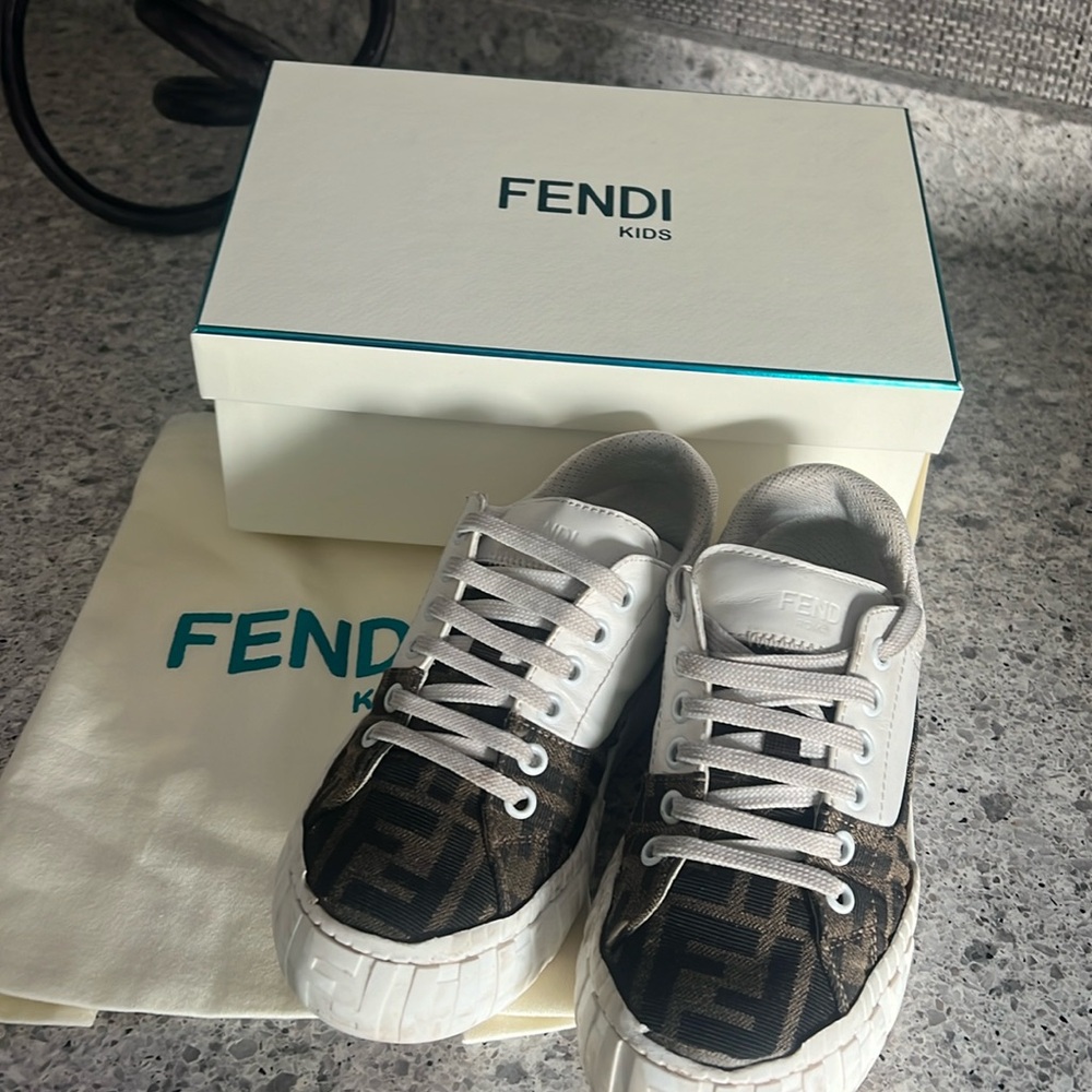 Fendi Shoes with original box and dust bag